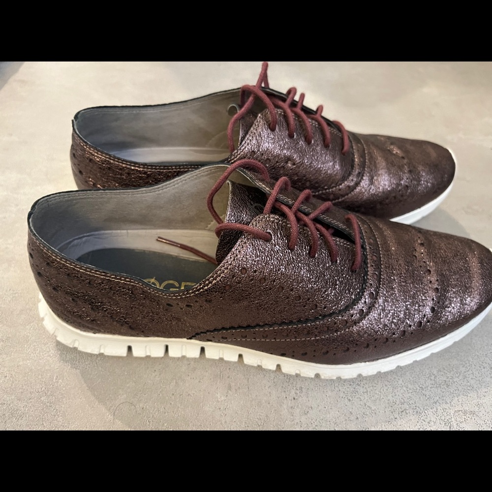 COLE HAAN METALLIC COPPER ZEROGRAND